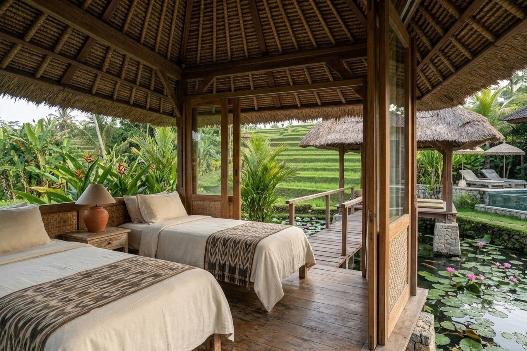 Bale Air: Garden bedroom