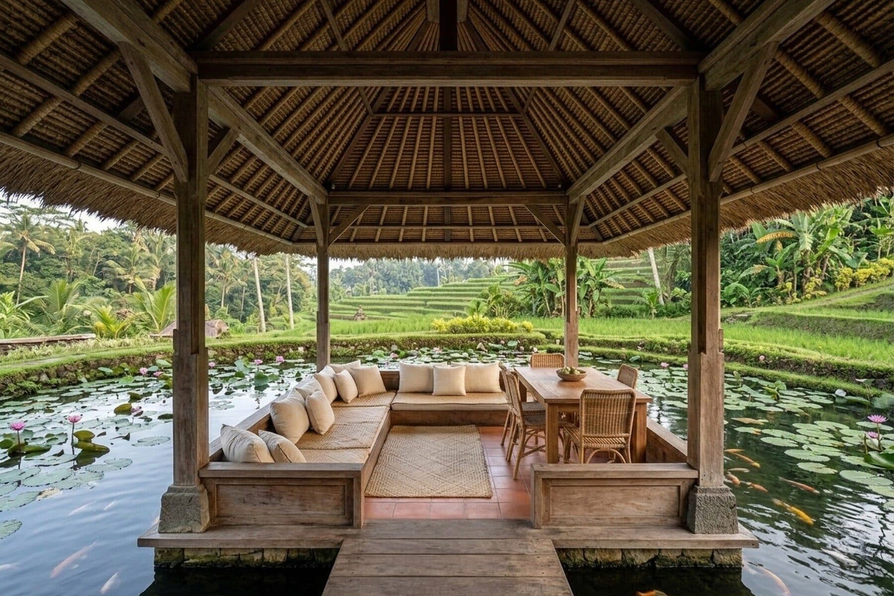 Bale Air: Living pavilion