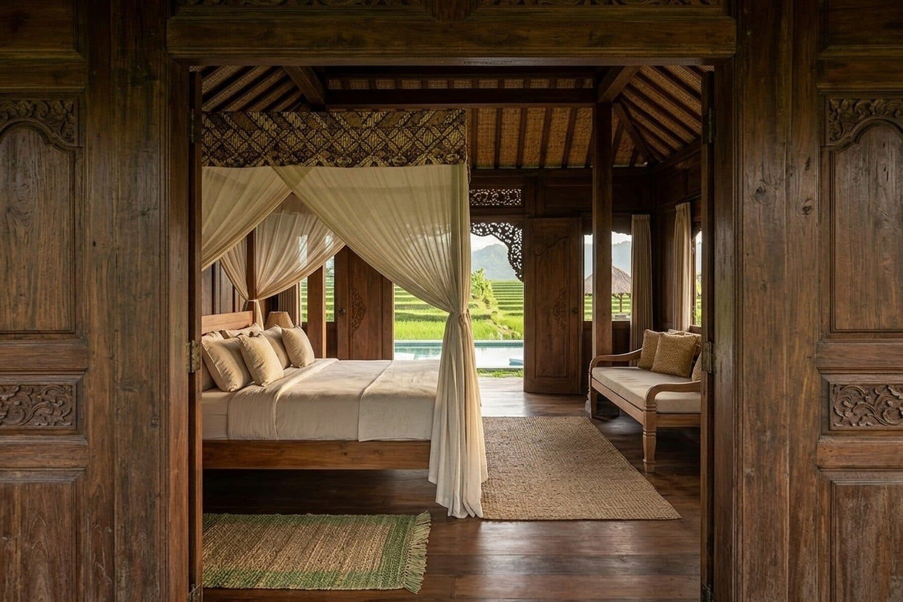 Joglo Jati: Bedroom