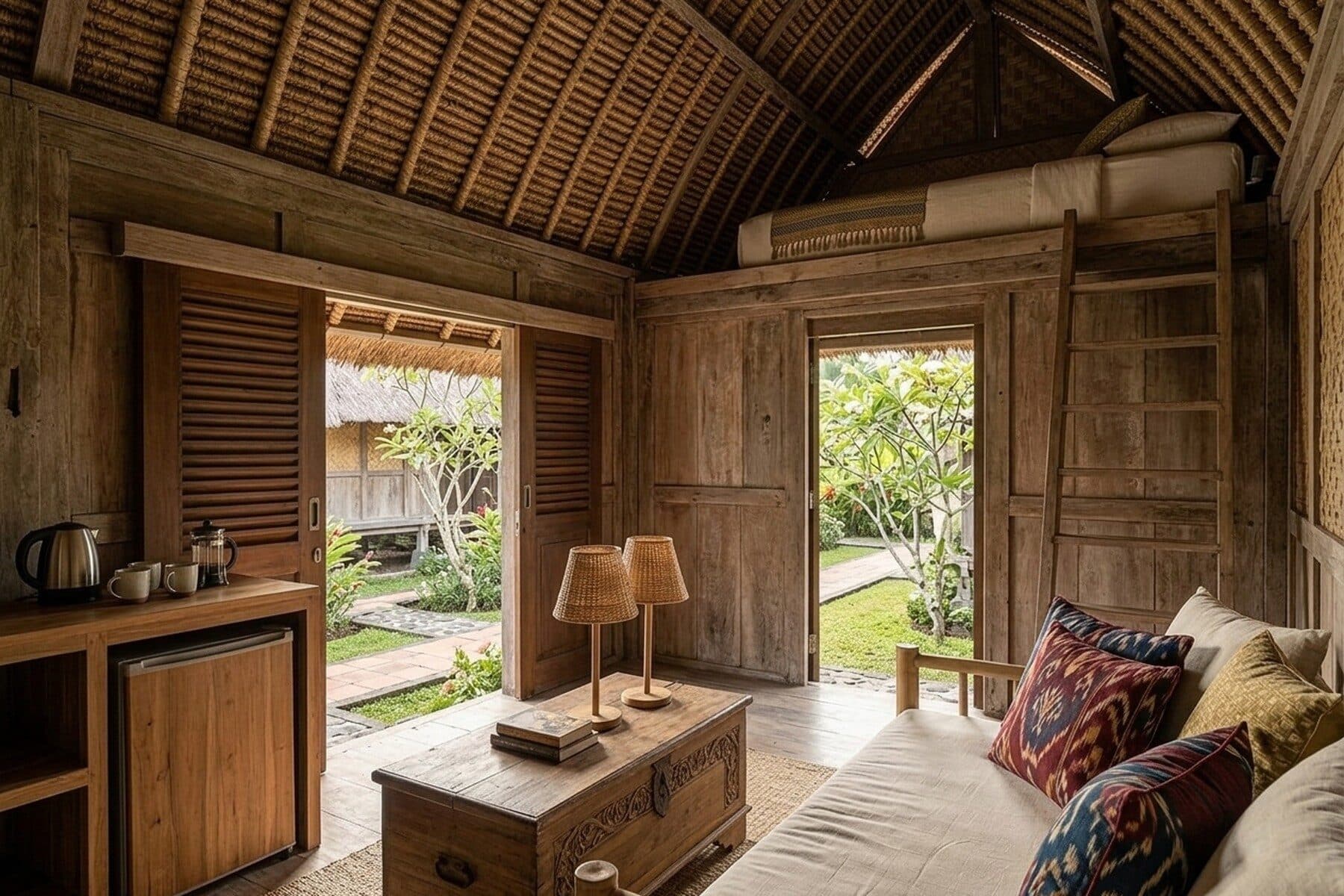 Lumbung Kembar: Lounge barn