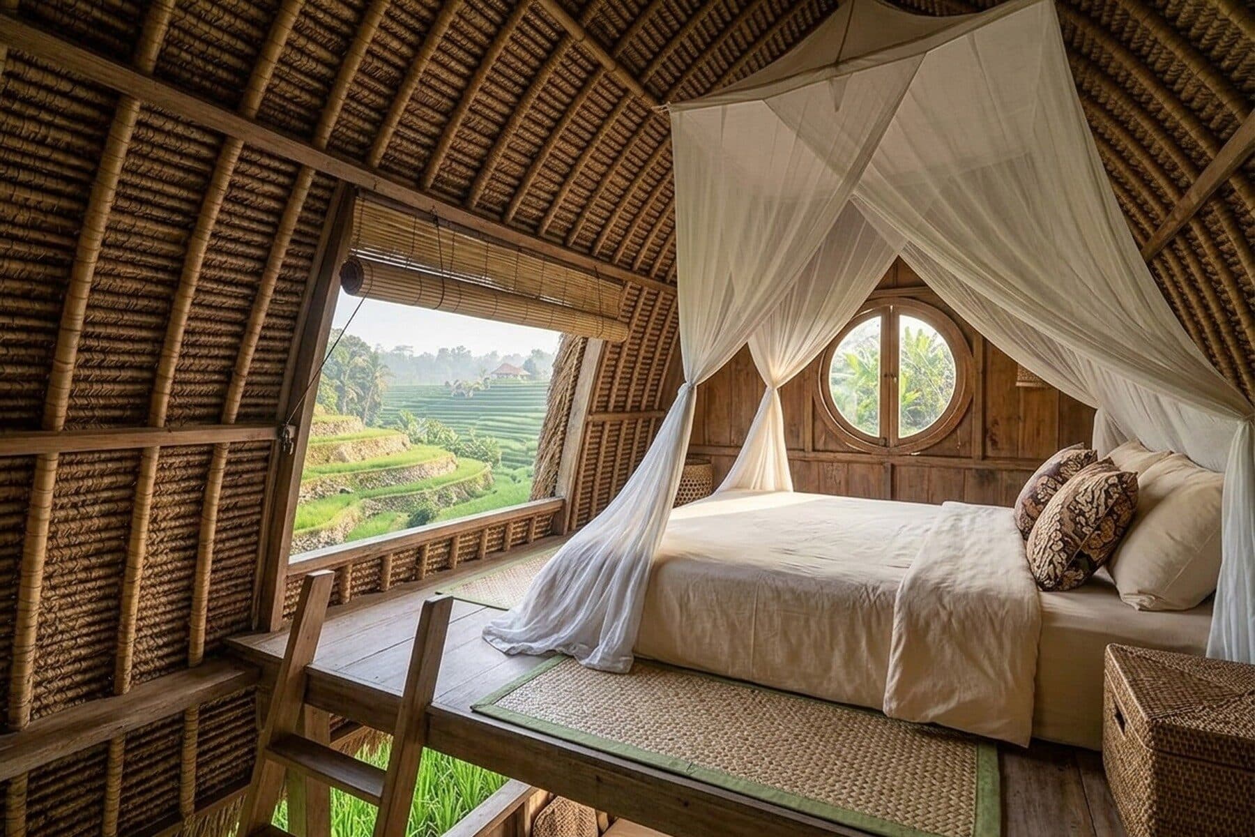 Lumbung Padi: Loft under the thatch