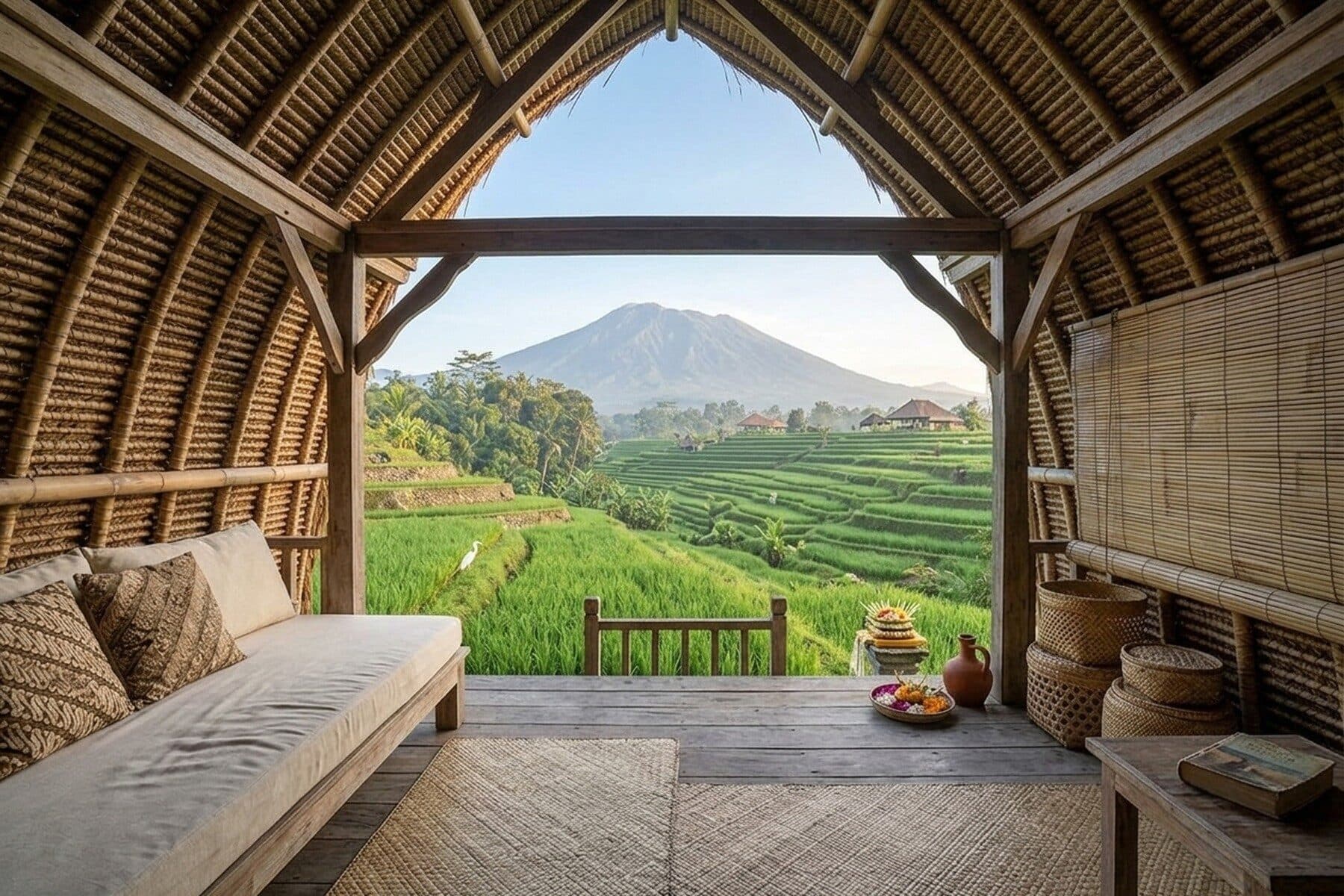Lumbung Padi: The view