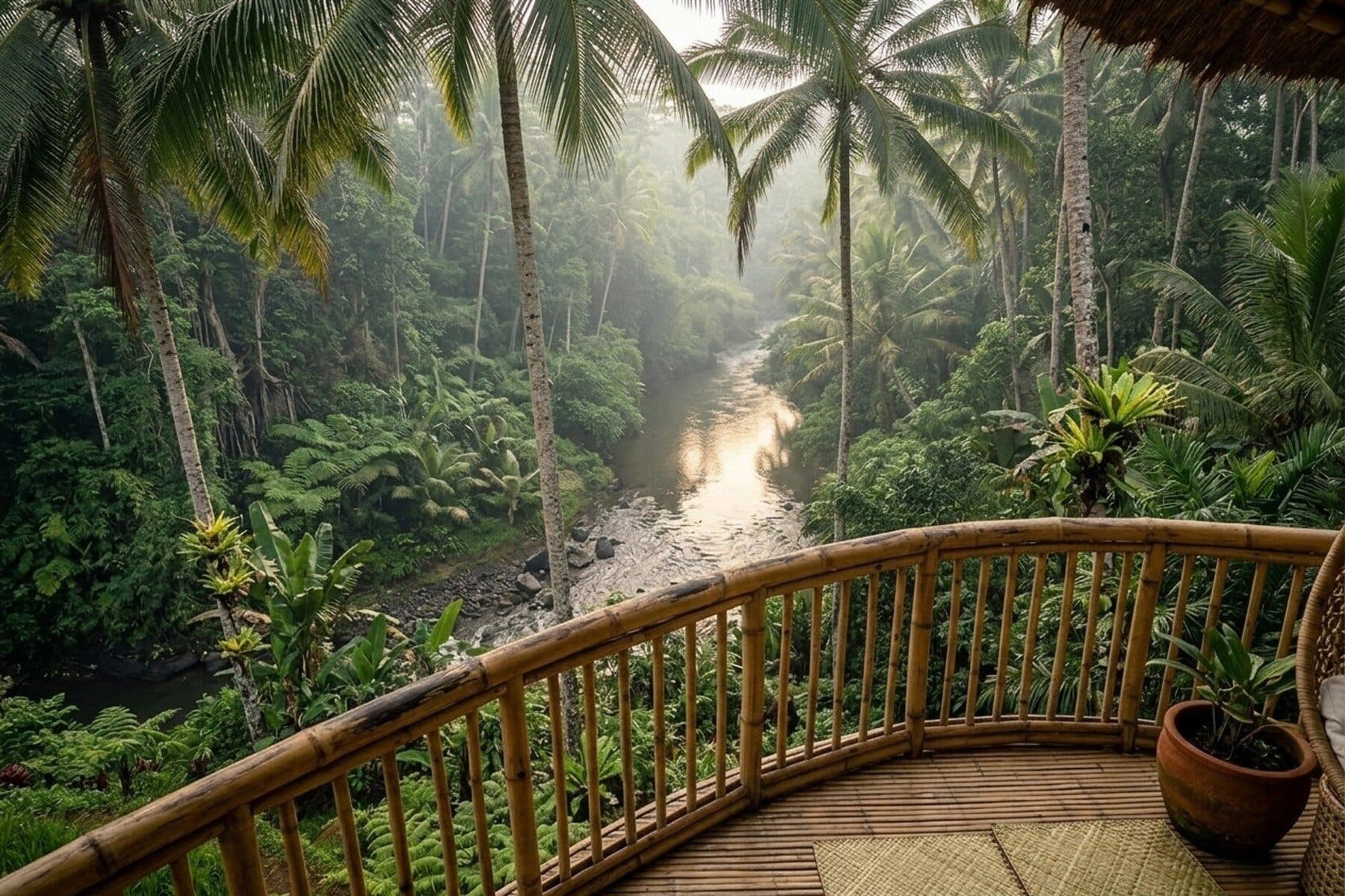 Pondok Bambu: The ravine