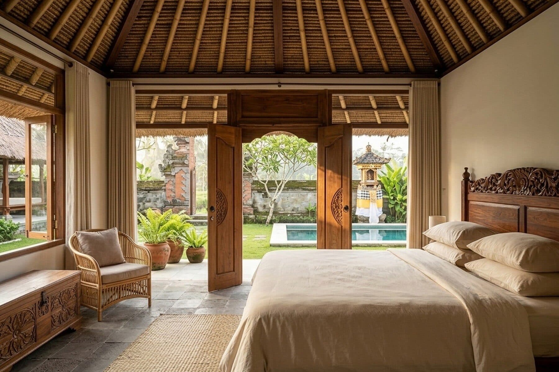 Puri Sidemen: East pavilion