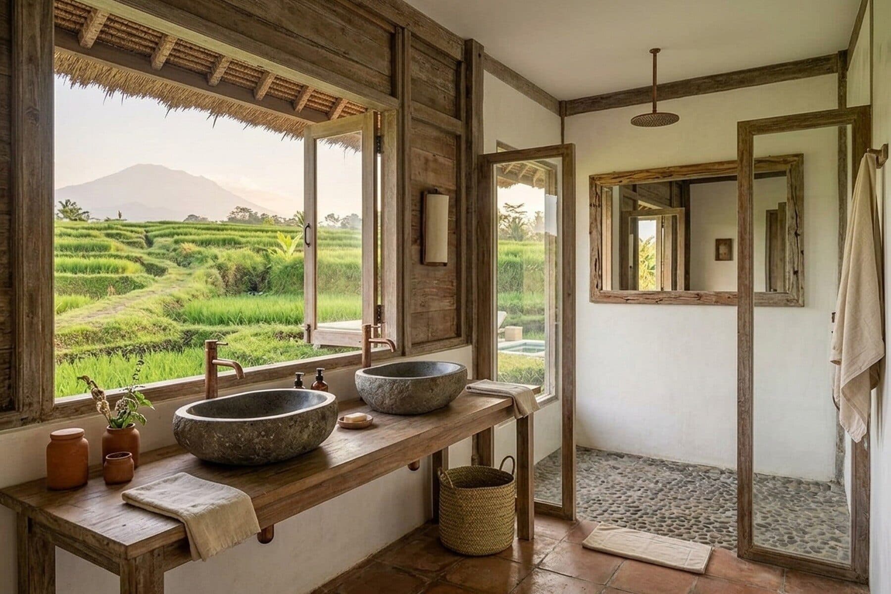 Rumah Sawah: Bathroom