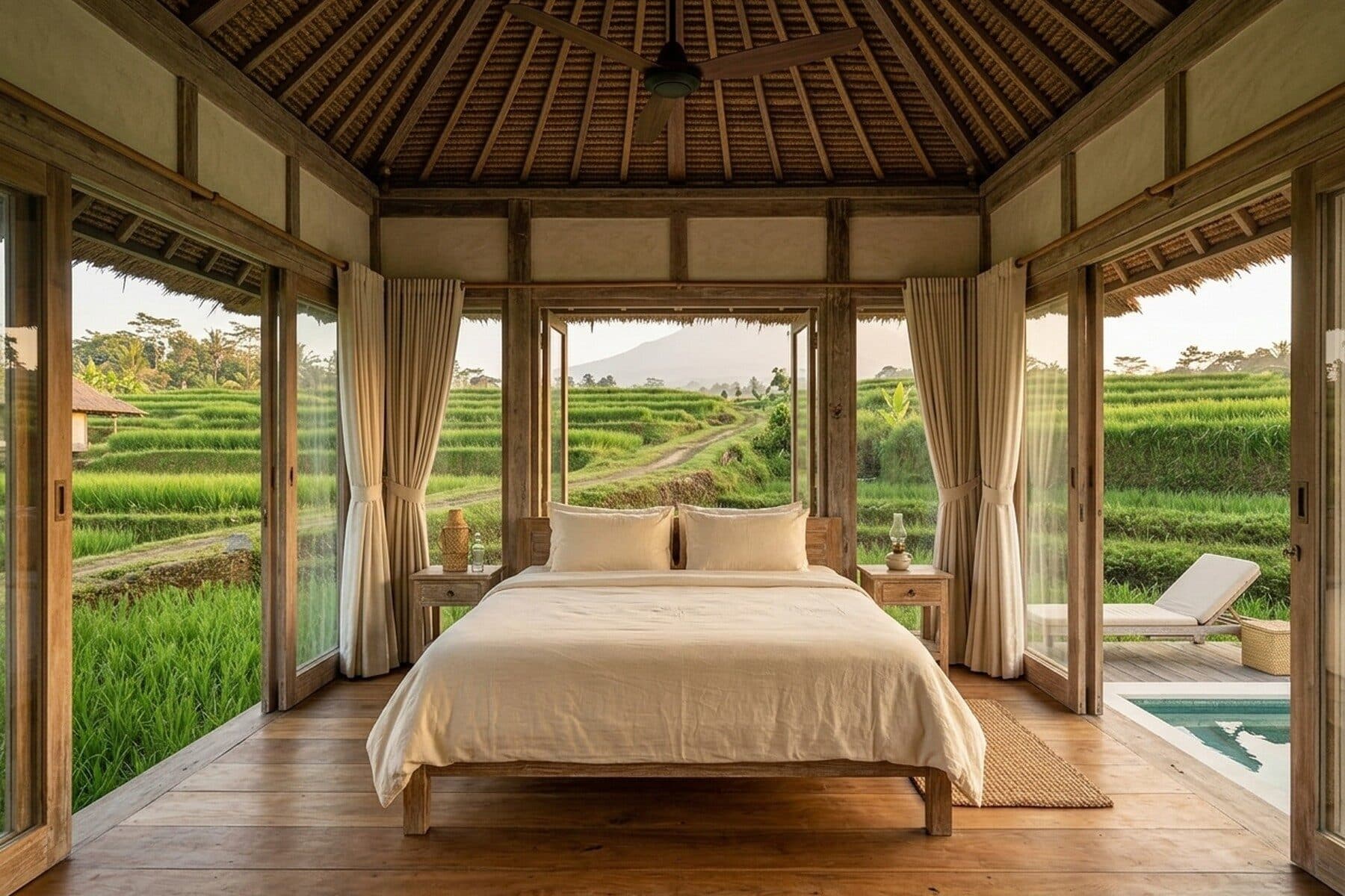Rumah Sawah: Bedroom