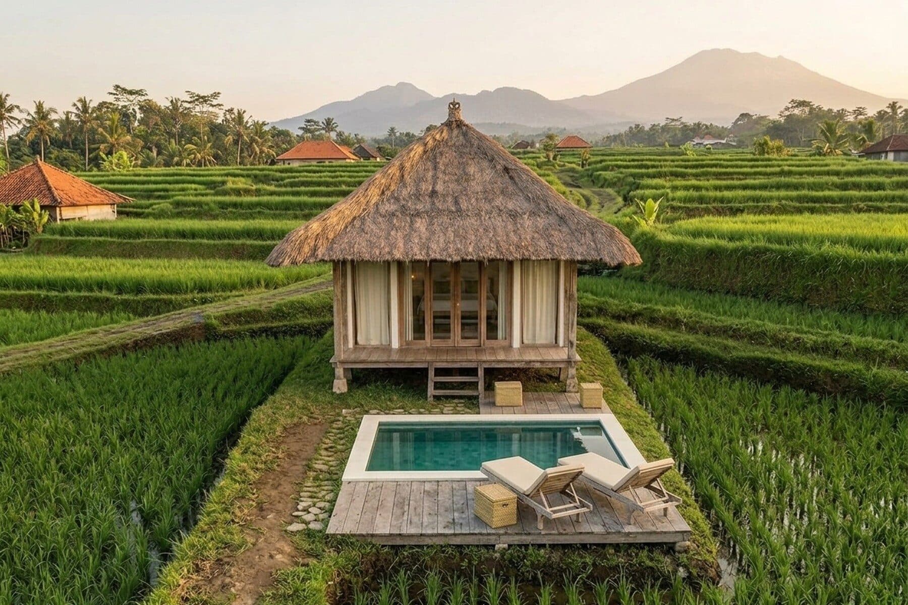 Rumah Sawah: Plunge pool