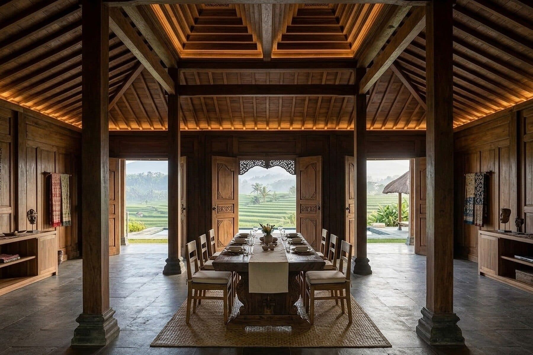 Joglo Agung: Great room